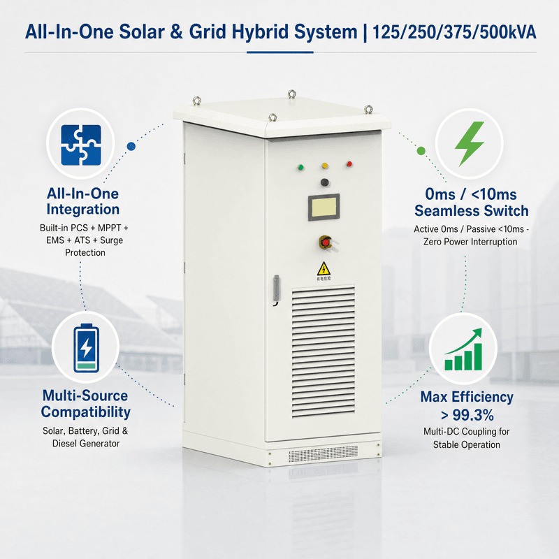 Sistema Solar Todo-en-Uno HAG2 125~500kVA - 1