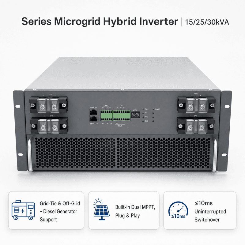 Convertidor de Almacenamiento HBPS 15~60kW